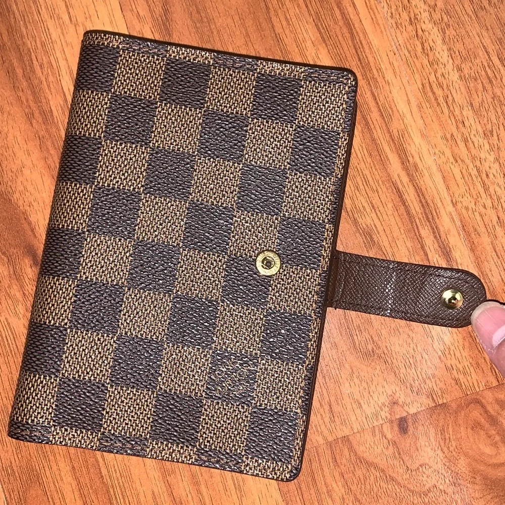 Authentic Louis Vuitton Damier Small Ring Agenda Cover